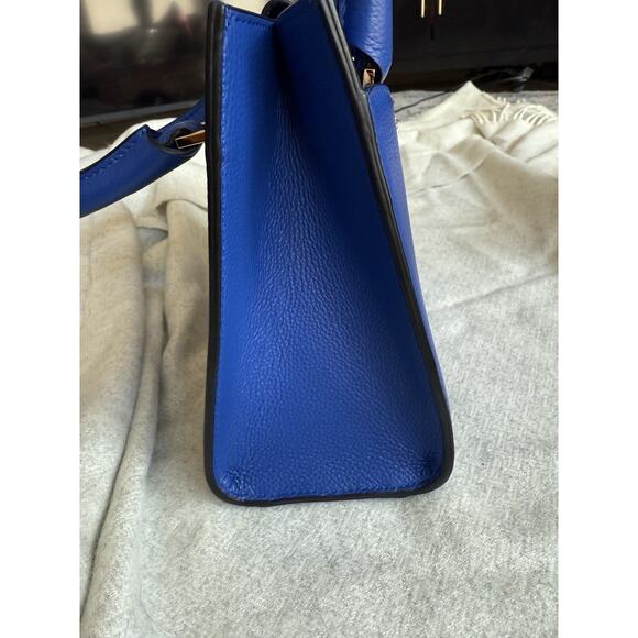 Versace Virtus Top Handle In Versace Blue - Picture 5 of 10